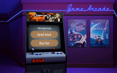 3D modeling of game arcade
